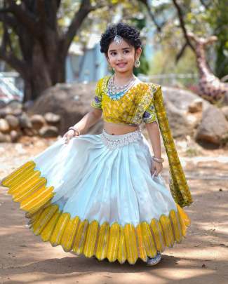 Stitched Lahenga -Blouse joint dupatta Lehenga Choli