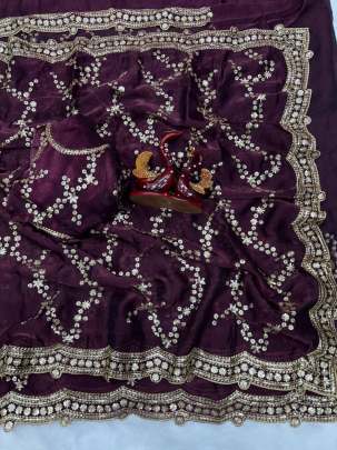 TRENDING SEQUINS SAREE  Party wear saree