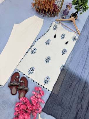 Traditional & Festival & Office Wear  Cotton kurti seat 