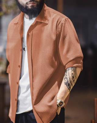 WAFFAL  Mens Shirt