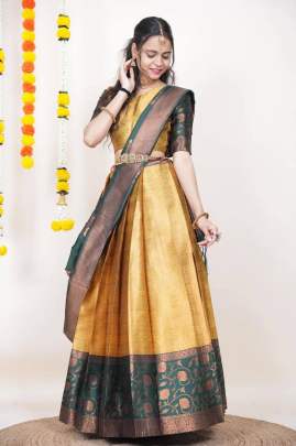 lovely Half Saree