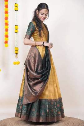 lovely Half Saree