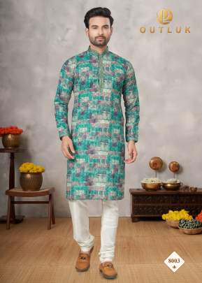 LUKHNOWI WORK KURTA PAYJA Mens Kurta With Payjama