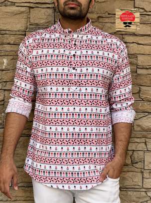 MENS SHORT KURTA  Mens Shirt